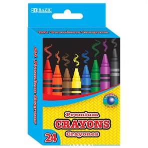 24 Color Premium Quality Crayons