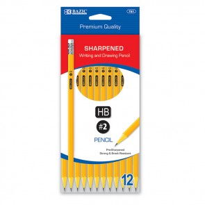 Pre-Sharpened #2 Premium Yellow Pencil (12/Pack)